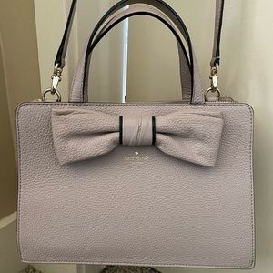 Kate Spade Taupe Bow Crossbody Purse